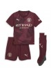 Manchester City Oscar Bobb #52 Babytruitje 3e tenue Kind 2024-25 Korte Mouw (+ Korte broeken)